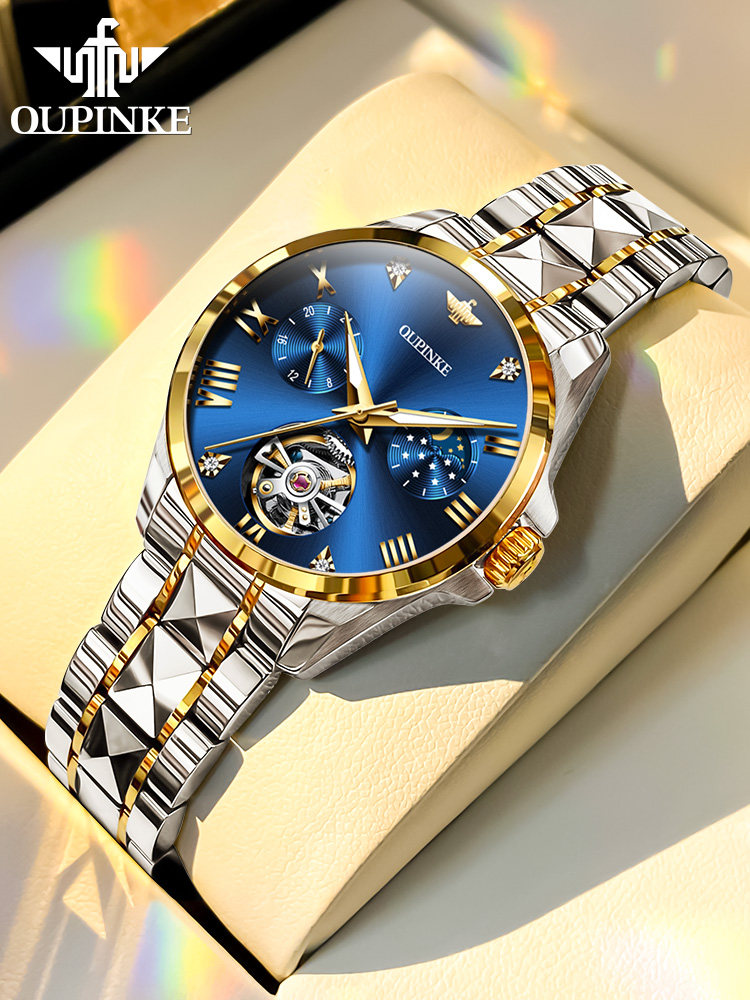 Swiss Oupinke Brand Genuine Luxury Niche Women's Watch, Women's Mechanical Watch, High-End Women's Watch