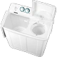 Haier / Haier XPB90-197BS thùng đôi bán tự động hộ gia đình máy giặt công suất lớn 9 kg - May giặt