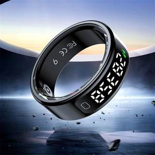 R11 smart ring touchscreen-display herzfrequenz schrittzähler schlafüberwachung wasserdichter video-seitenwechsel-sportring