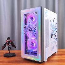 Xingu Gu 360 chassis glass side water cooling ATX desktop cartoon DIY sticker up to blow snow