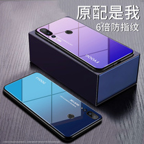 Applicable Huawei nova4 mobile phone shell nova4e female glass nova3 male mirror nova3i mesh red nova3e protective sleeve limited edition ultra-thin full bag anti-fall Huawei nov nov