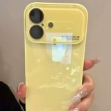Apple, брендовый однотонный стеклянный совместимый мобильный телефон, защитный чехол, iPhone 16, iPhone15 Pro, объектив, простой и элегантный дизайн, iphone, 17promax, изысканный стиль