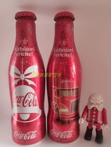 2016 Coca-Cola aluminum bottle Rome Christmas themed commemorative aluminum bottle bell truck