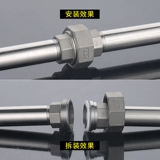 顶建 304 суставы из нержавеющей стали, внутренние и внешние провода, прямые внутренние и внешние провода, 4 минуты, 6 минут, 1 -дюймовое масло трубопровода