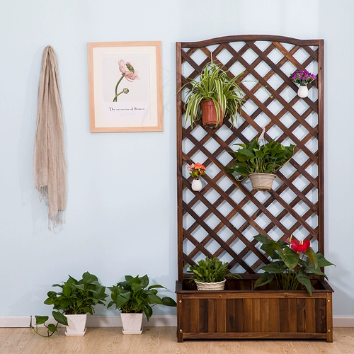 Деревянный забор цветочный бассейн забор для лазания цветочный стой