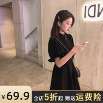 Pregnant womens dress winter dress high-end sense of foreign style fashion 2021 New Little Spring hot mom out skirt