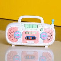 Baby puzzle early education machine player learning 6 months baby 0-1-3 year old story machine children toy Radio