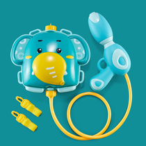 Water gun childrens toys spray water boys and girls large-capacity large backpacks