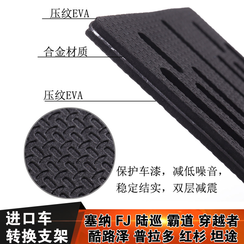 Import Car License Plate Shelf Base SenefjrandCRUISER Rear License Plate Barrack Overlord Conversion Rack