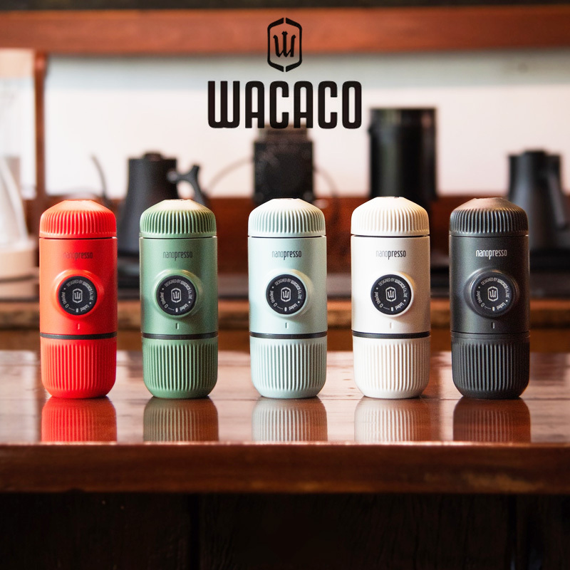 Wacaco Nanopresso Third Generation Portable Hand-Pressed Espresso Machine Italian Capsule Version/Outdoor Camping