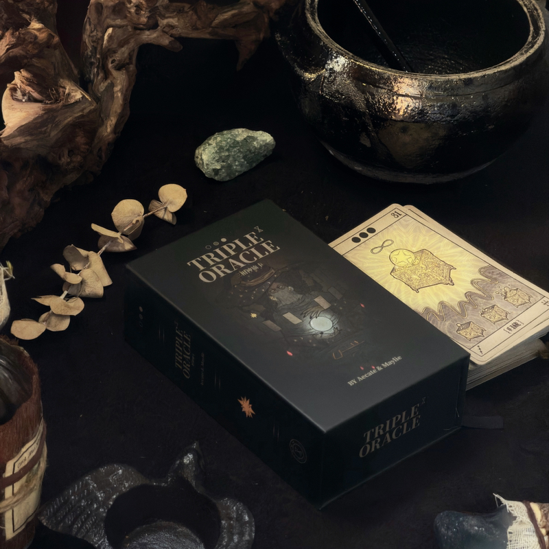 [in Stock] Original Authentic Triple Oracle Card Gift Box Edition Triple Oracle Card Game Tarot