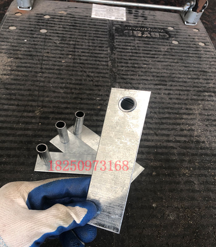 ALC tube Cannet external wall connector T-type buckle aerated block tube sheet strip plate fixed 7-word card galvanized buckle-Taobao