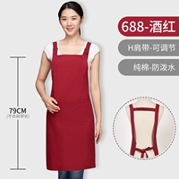 688 вина красный (хлопковый водонепроницаемый)