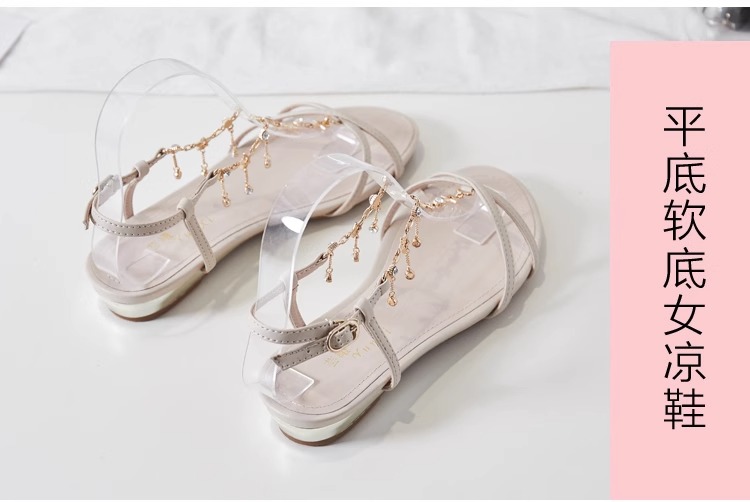 C9805 3310K GIÀY DÉP SANDAL NỮ RSKREGS GẮN ĐÁ MÙA HÈ ĐẾ XUỒNG GIÀY DÉP NỮ G06 SẢN PHẨM MỚI