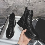 Martens, Tide, универсальные короткие сапоги в английском стиле, ботинки на платформе, в британском стиле, 2020 года, осенние