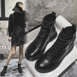 Martens, Tide, универсальные короткие сапоги в английском стиле, ботинки на платформе, в британском стиле, 2020 года, осенние