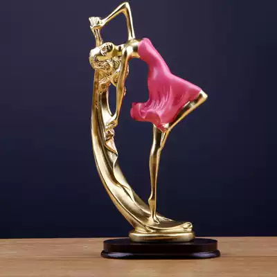 Simple furnishings home Nordic creative small ornaments room personality girl desktop dancing cute children set decorations