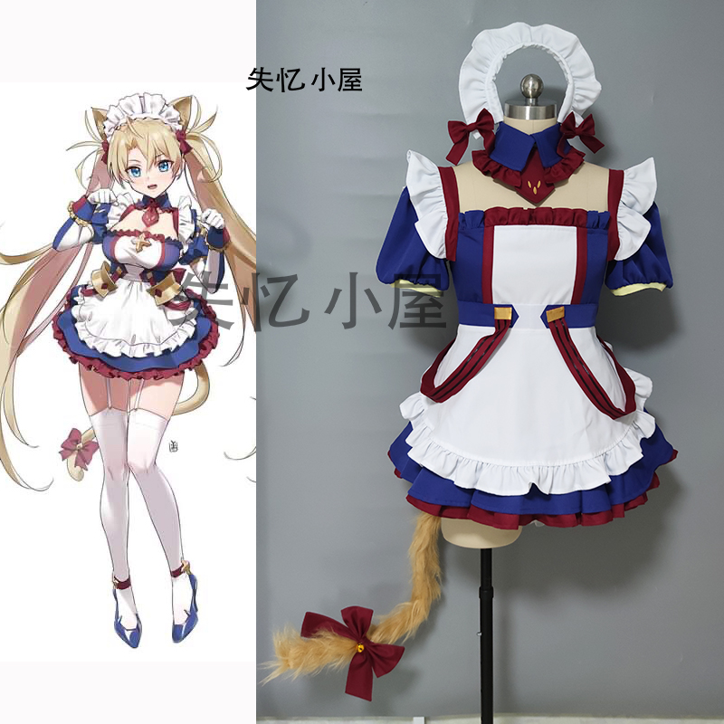 失忆小屋fate Grand Order Fgo 布拉达曼特cosplay服装女仆装 失忆小屋fate Grand Order Fgo 布拉达曼特cosplay服装女仆装