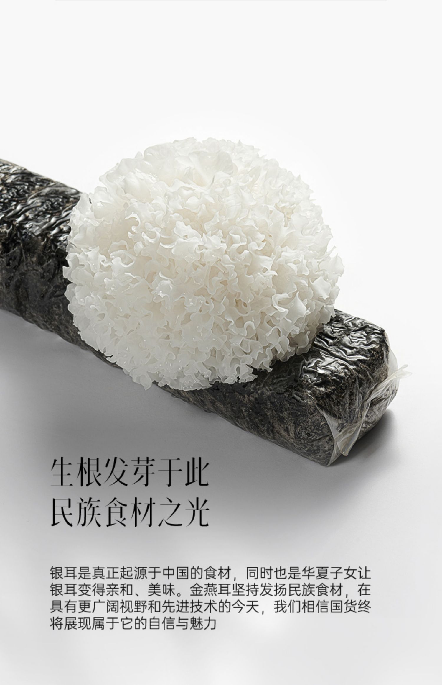 金燕耳吃朵彩云高山生态银耳干货