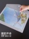 得力文件袋透明A4文件夹高颜值按扣学生试卷资料票据收纳袋补习袋美术袋办公用品档案手提包加厚防水考试袋子