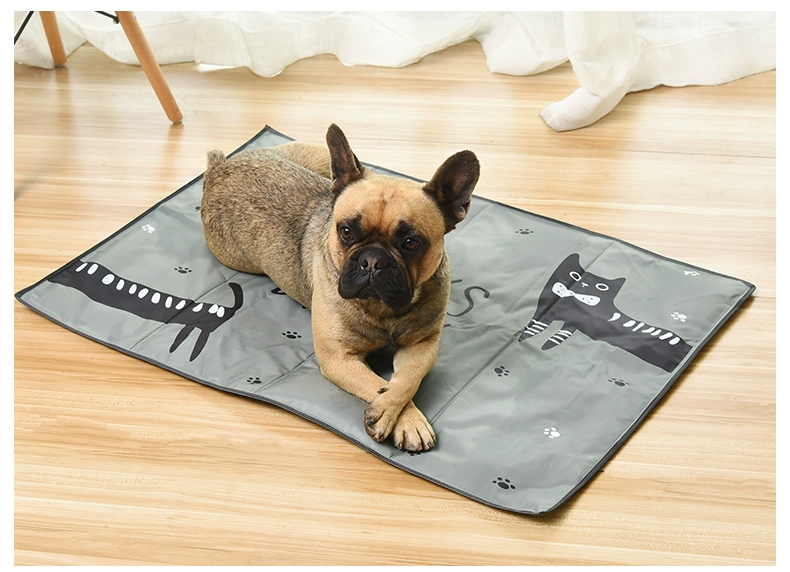 Pet mat con chó băng ngủ với mùa hè làm mát mèo thảm không thấm nước và dễ dàng để làm sạch mat ngủ mat - Cat / Dog hàng ngày Neccessities