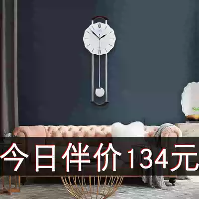 Nordic light luxury clock clock wall clock living room personality creative fashion modern simple atmosphere home art decorative clock