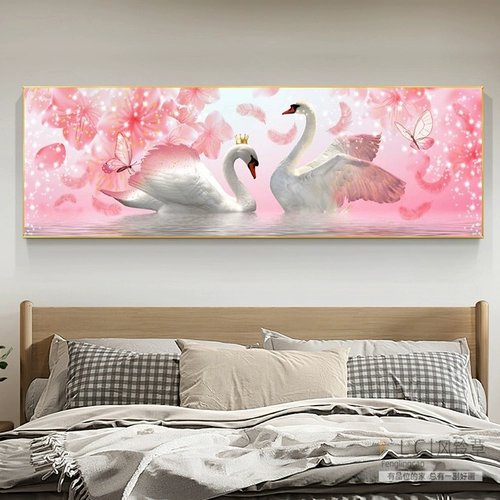 Новинка 2025 года, алмазная живопись, полная алмазная пара, Лебедь, свадьба, праздничная Алмазная вышивка крестиком, наклейка для спальни, гостиной, алмазная вышивка