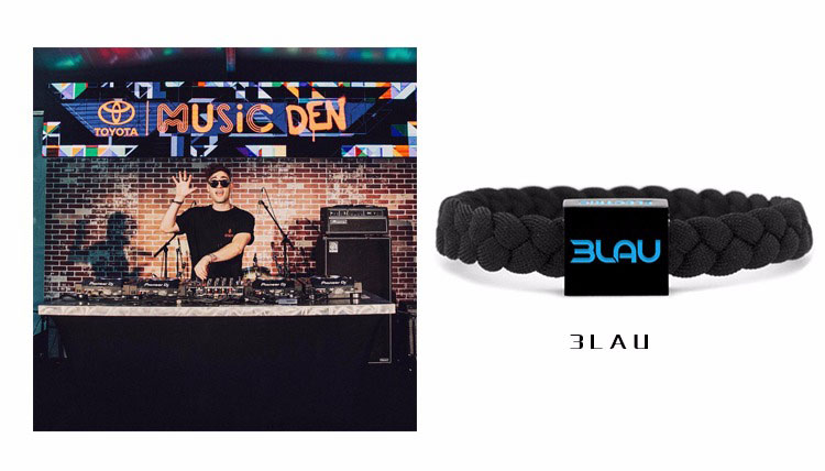 Gia đình điện tử Top 100 DJ Vòng tay gia đình Thời trang nam và nữ Cặp đôi Hip Hop Music Bracelet - Vòng đeo tay Clasp vòng tay nữ đẹp