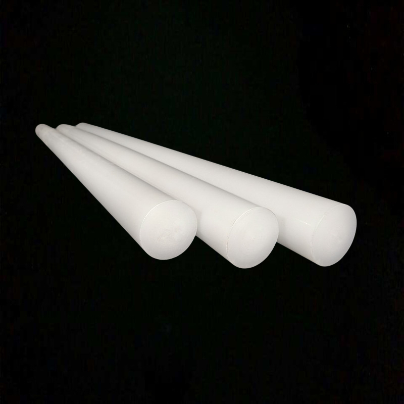 White new material PA6 nylon stick 28mm 38mm nylon stick PA stick 18-200mm per length 1 m