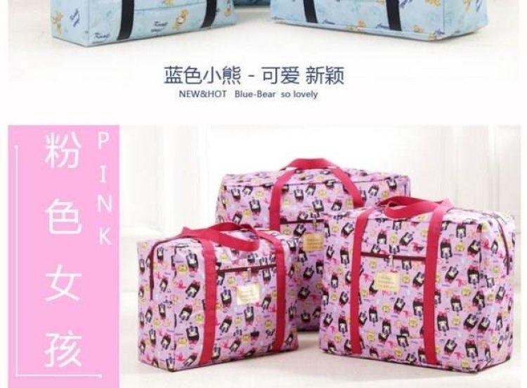 Túi du lịch không thấm nước túi tote gấp túi duffel phiên bản Hàn Quốc của túi phân loại du lịch lớn có thể được treo trên trường hợp xe đẩy - Túi du lịch túi xách du lịch nữ cỡ nhỏ