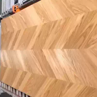 Millennium Boat 3mm 0 grade UV veneer veneer wall panel decoration KD Wood skins paint free board section custom technology wood board