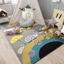 Dongsheng childrens room Bedroom carpet Living room Cartoon cute ins wind Nordic bedside blanket Leave-in household tatami