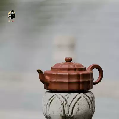 (Sold to enjoy) Yixing purple clay pot tendon everyone Shen Jianqiang teacher works Heling pot tendon capsule