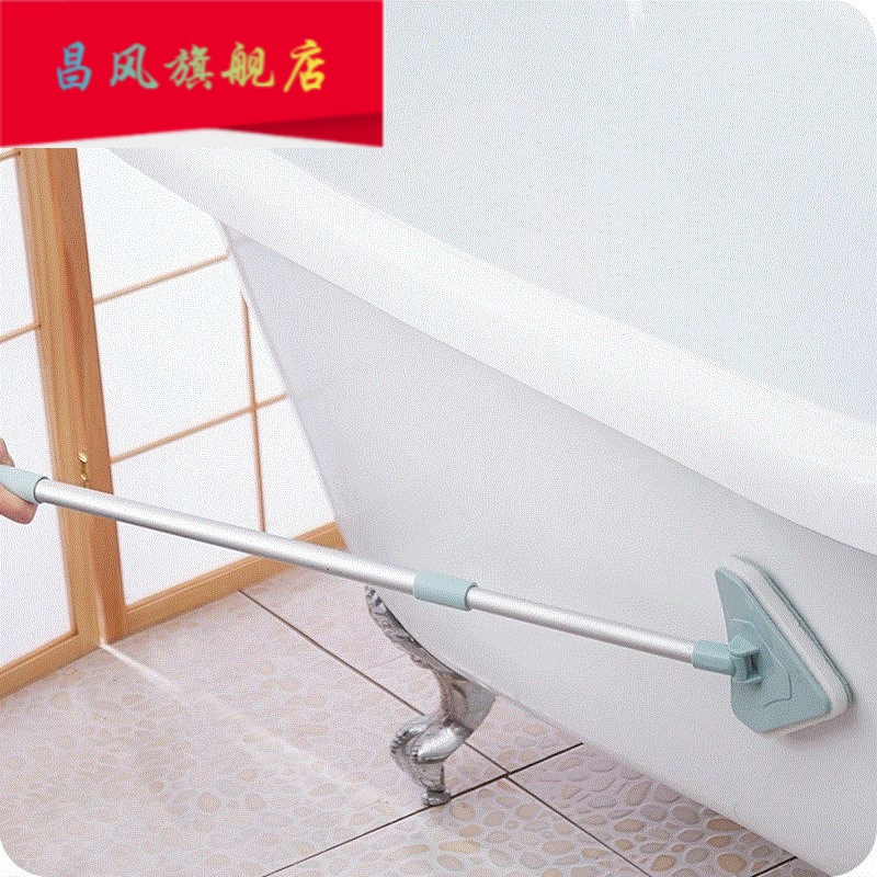 Wash kitchen wall brush broom cleaning artifact Indoor sweep wall brush powder room tile wall wash long handle bathroom worker 