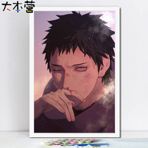  Naruto Shippuden with Tulin diy digital oil painting Japanese anime self-coloring graffiti oil painting birthday gift