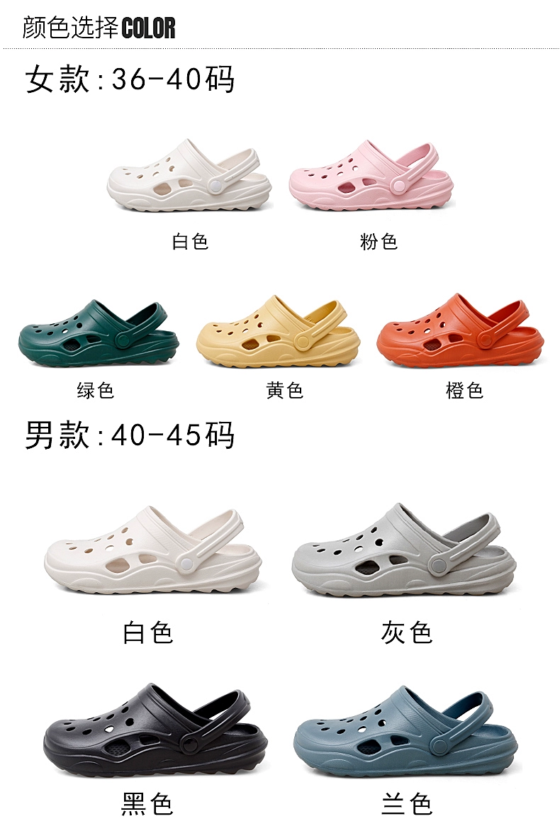 Medical slippers for men and women, non-slip, operating room, department, laboratory, ICU doctor and nurse work shoes, white clogs