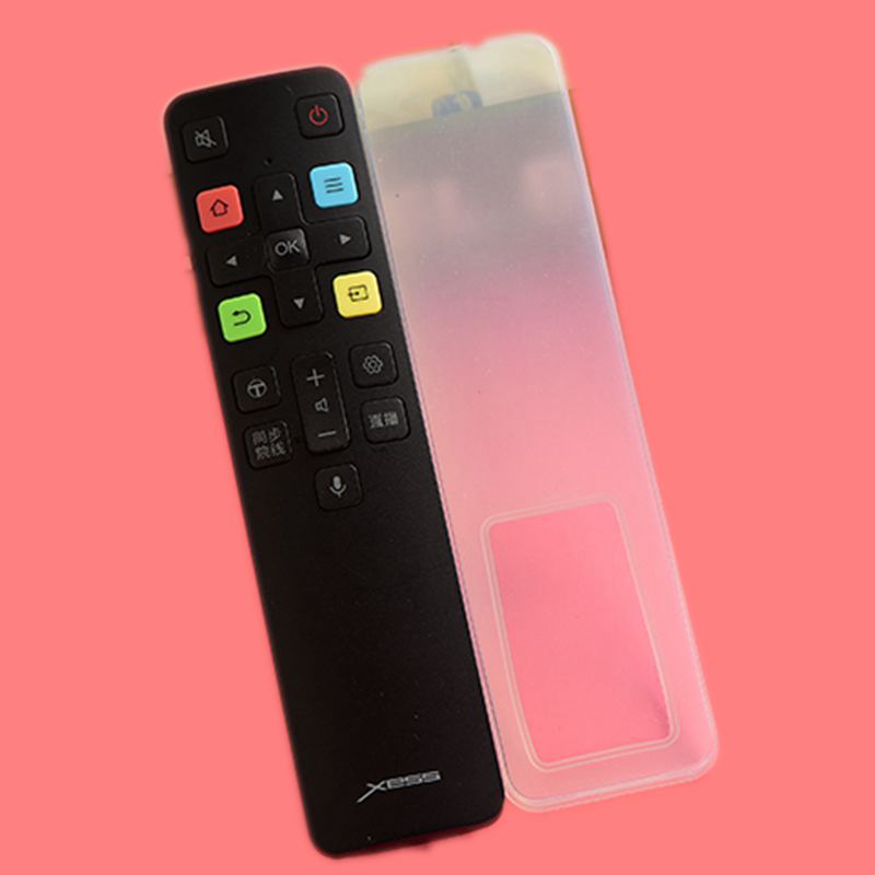 New TCL TV smart voice remote control protective cover RC801C high-definition silicone waterproof drop-proof dust cover