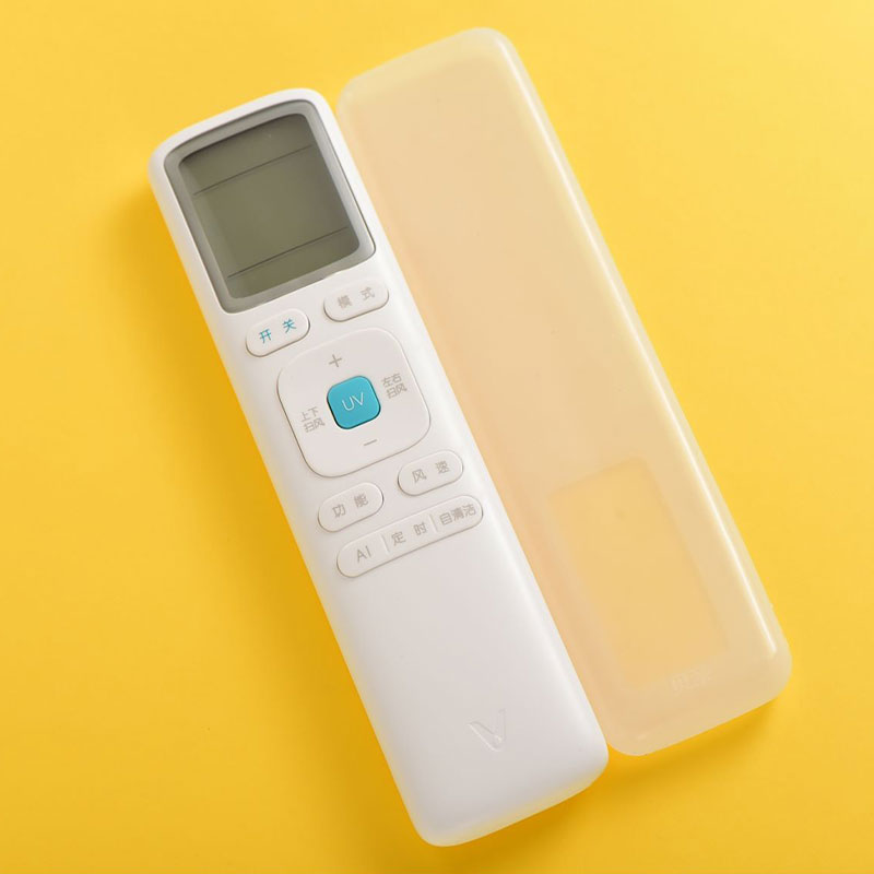 Yunmi air-conditioning remote control protective sleeve dust anti-fall dust cover HD silicone special