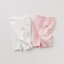 Mille section 7 Pantalon 2023 Robe dété New Children Pants Baby Girls Summer Leisure Bottoms Pants