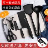 Силиконовая лопата для домашнего использования, ложка, кухонная утварь, нож, комплект