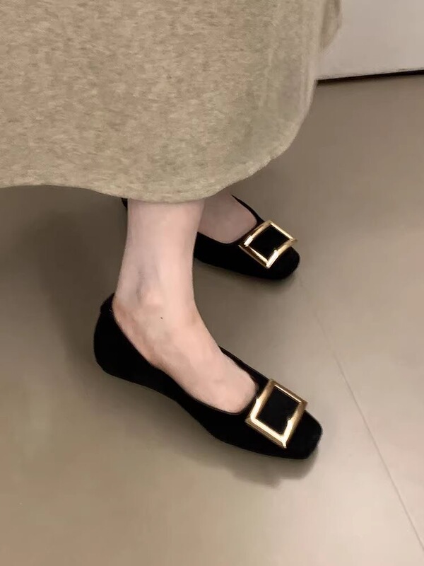 Brand Clearance: 5cm Height-Increasing Mary Jane Shoes, 2026 Autumn French-Style Square Buckle Shallow Mouth Gentle Single Shoes for Women, Commuting Shoes Brand Clearance: 5cm Height-Increasing Mary Jane Shoes, 2026 Autumn French-Style Square Buckle Shallow Mouth Gentle Single Shoes for Women, Commuting Shoes