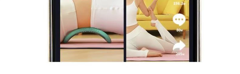 Vòng yoga hở vai hở lưng vẻ đẹp lưng thiết bị thể thao vai gầy lưng gầy tập thể dục lưng kéo giãn vòng yoga ma thuật - Yoga