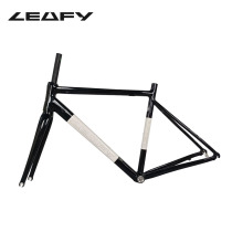 JENS aluminum alloy road bike frame Toray carbon fiber front fork sports car quick release rim brake 30C wheel leafy-R55