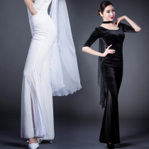 Body Pants Women Horn High End Summer High Waist Body Etiquette Training Clothing Elegant Temperament Dance Practice Pants