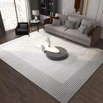 Nordic high-end light luxury living room carpet coffee table carpet modern minimalist gray bedroom home large area whole floor mat