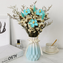 ins Wind Nordic Ceramic Vase decoration ornaments living room dried flowers modern minimalist TV cabinet desktop flower arrangement flower arrangement