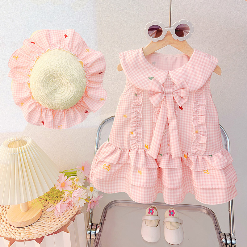 Baby Girl Dress Summer Children's Dopamine Dress Little Girl Stunning Princess Dress Baby Summer Girl Dress