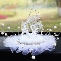 New Creative Car Decoration Accessories Goddess Swan Car Car Accessories Car Interior Decorations