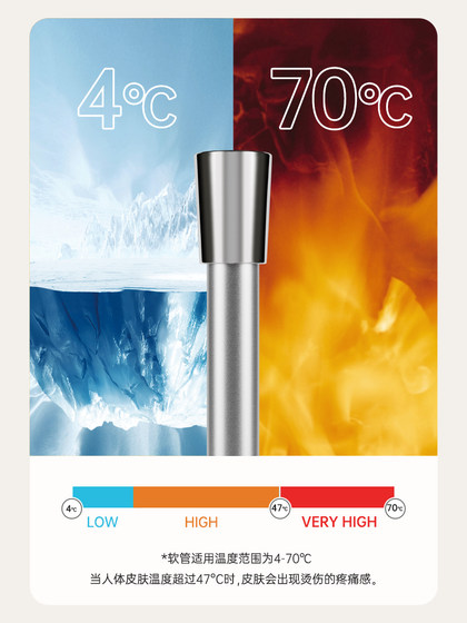 moido花洒软管沐浴超柔管子淋浴喷头防缠绕防爆通用配件套装