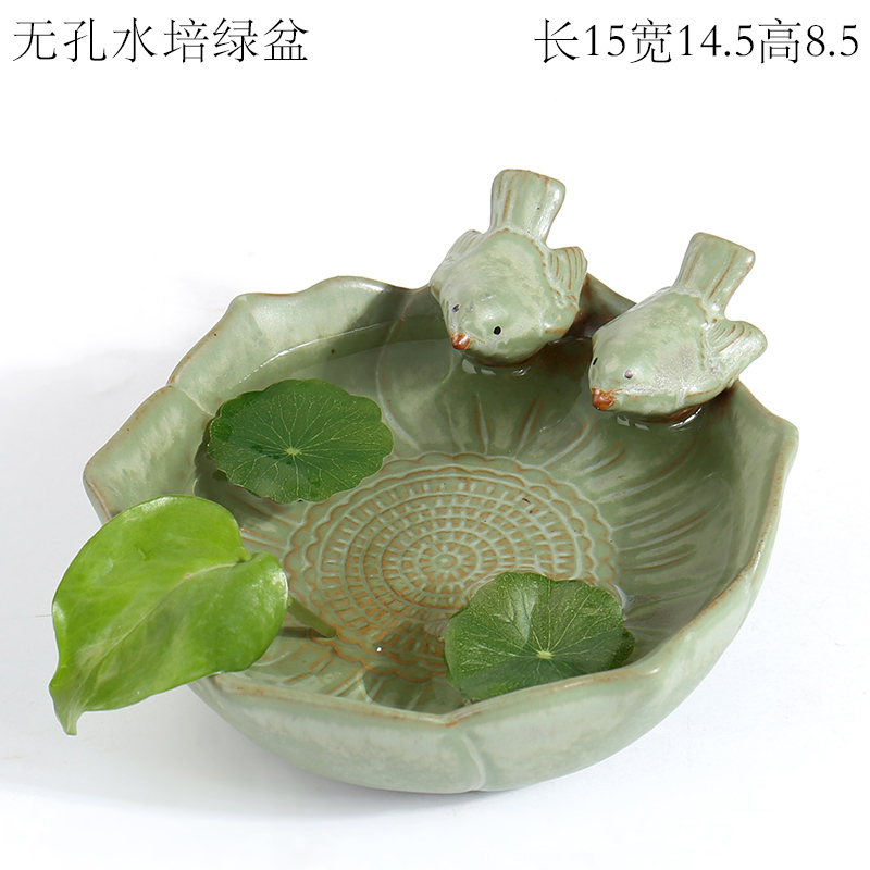 The bird frog rabbit owl duck yard creativity gardening meat flowerpot furnishing articles ceramic yellow duck 's fortune